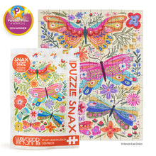 Load image into Gallery viewer, Butterfly Floral 100pc Puzzle