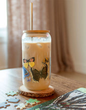 Load image into Gallery viewer, Butterfly Glass Can