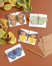 Load image into Gallery viewer, Flutter Friends Accordion Greeting Card Set