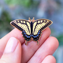 Load image into Gallery viewer, Swallowtail Butterfly Enamel Pin