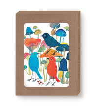 Load image into Gallery viewer, Birds & Mushrooms Boxed Notes