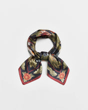 Load image into Gallery viewer, Winter Solstice Tales Green Square Scarf