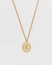 Load image into Gallery viewer, Forget Me Not Cameo Necklace