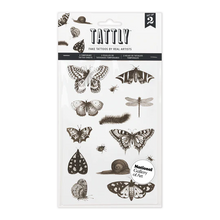 Load image into Gallery viewer, Insects Tattoo Sheet