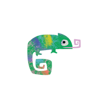 Load image into Gallery viewer, Chameleon Tattoo Pair