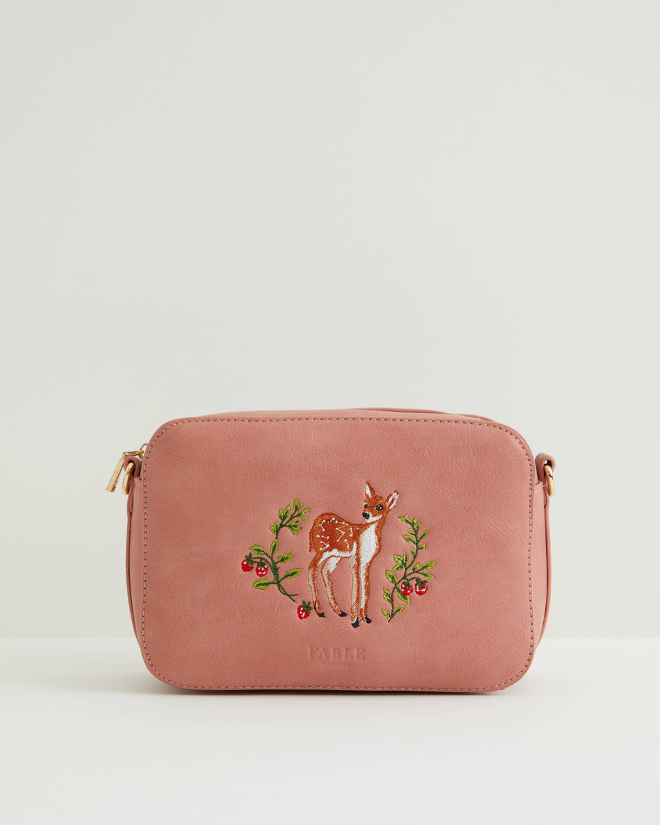 Fawn Embroidered Camera Bag sbnature Store