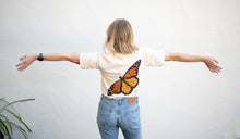 Load image into Gallery viewer, SBMNH Monarch Metamorphosis Adult T-Shirt