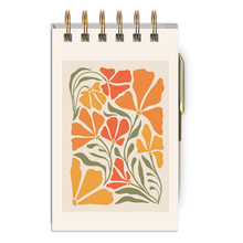 Load image into Gallery viewer, Mini Floral Notebooks w/ Pen