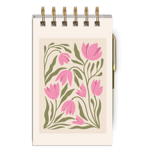 Load image into Gallery viewer, Mini Floral Notebooks w/ Pen