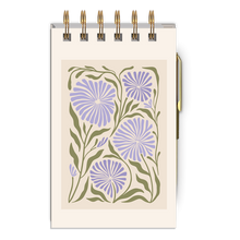 Load image into Gallery viewer, Mini Floral Notebooks w/ Pen