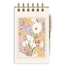Load image into Gallery viewer, Mini Floral Notebooks w/ Pen