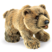 Load image into Gallery viewer, Grizzly Bear Hand Puppet
