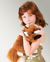 Load image into Gallery viewer, Small Red Fox Hand Puppet