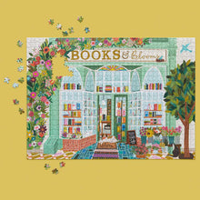Load image into Gallery viewer, Books &amp; Blooms 1000pc Puzzle
