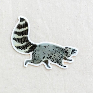 Raccoon Vinyl Sticker