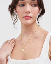 Load image into Gallery viewer, Forget Me Not Cameo Necklace
