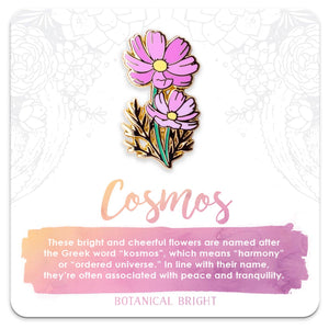 Cosmos Enamel Pin