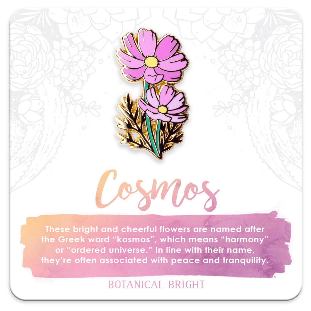 Cosmos Enamel Pin