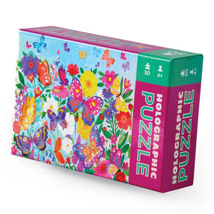 Butterflies Holographic Foil Puzzle 50pc