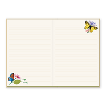 Load image into Gallery viewer, Vintage Floral Butterflies Hardcover Journal
