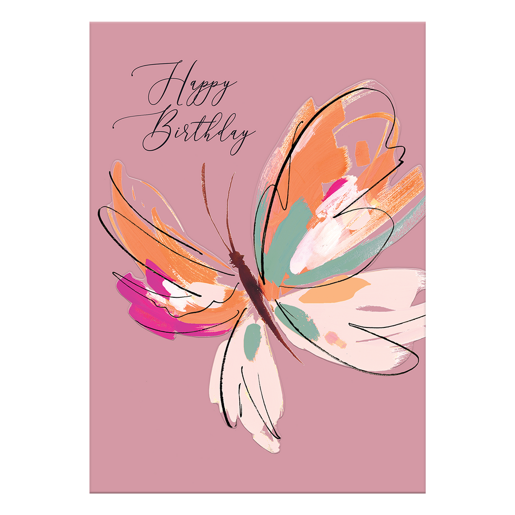 Butterfly Birthday Card