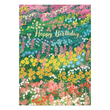 Load image into Gallery viewer, Flower Field Birthday Card
