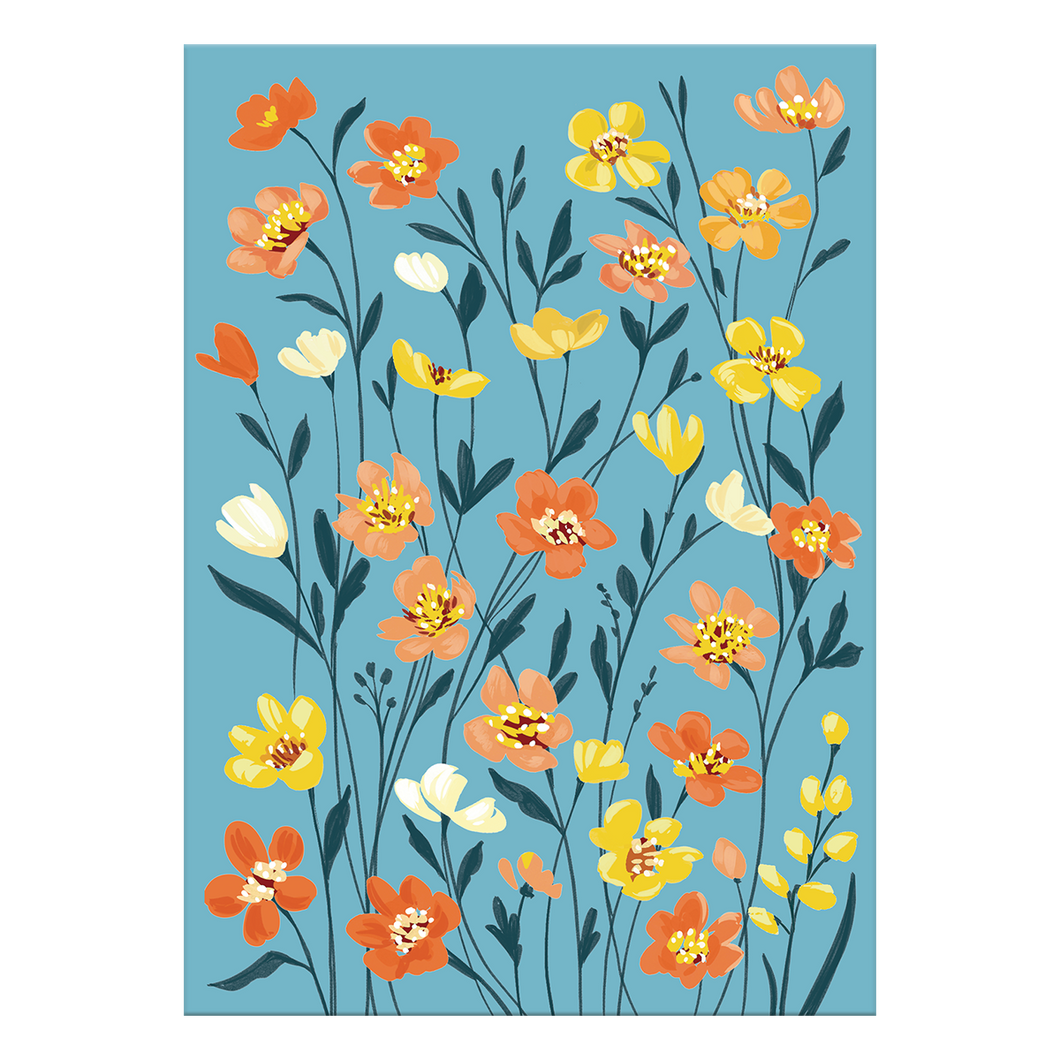 Floral Greeting Card