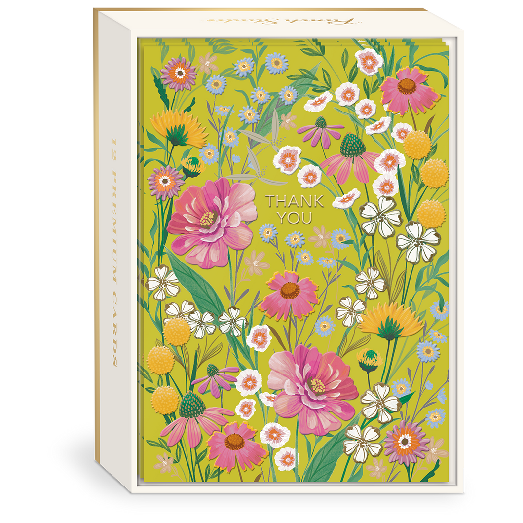 Wildflower Thank You Boxed Notes