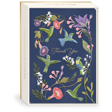 Load image into Gallery viewer, Hummingbirds Thank You Boxed Notes
