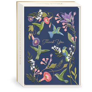 Hummingbirds Thank You Boxed Notes