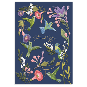 Hummingbirds Thank You Boxed Notes