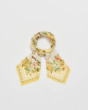 Load image into Gallery viewer, Cybele Yellow Narrative Square Scarf
