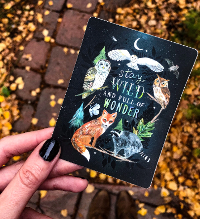 Wild Wonder - Matte Sticker – sbnature Store