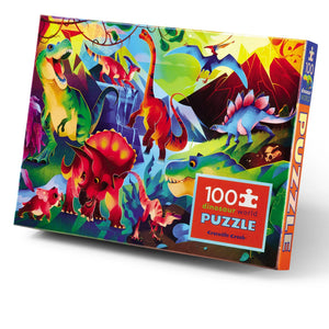 Dinosaur World Holographic Puzzle 100pc