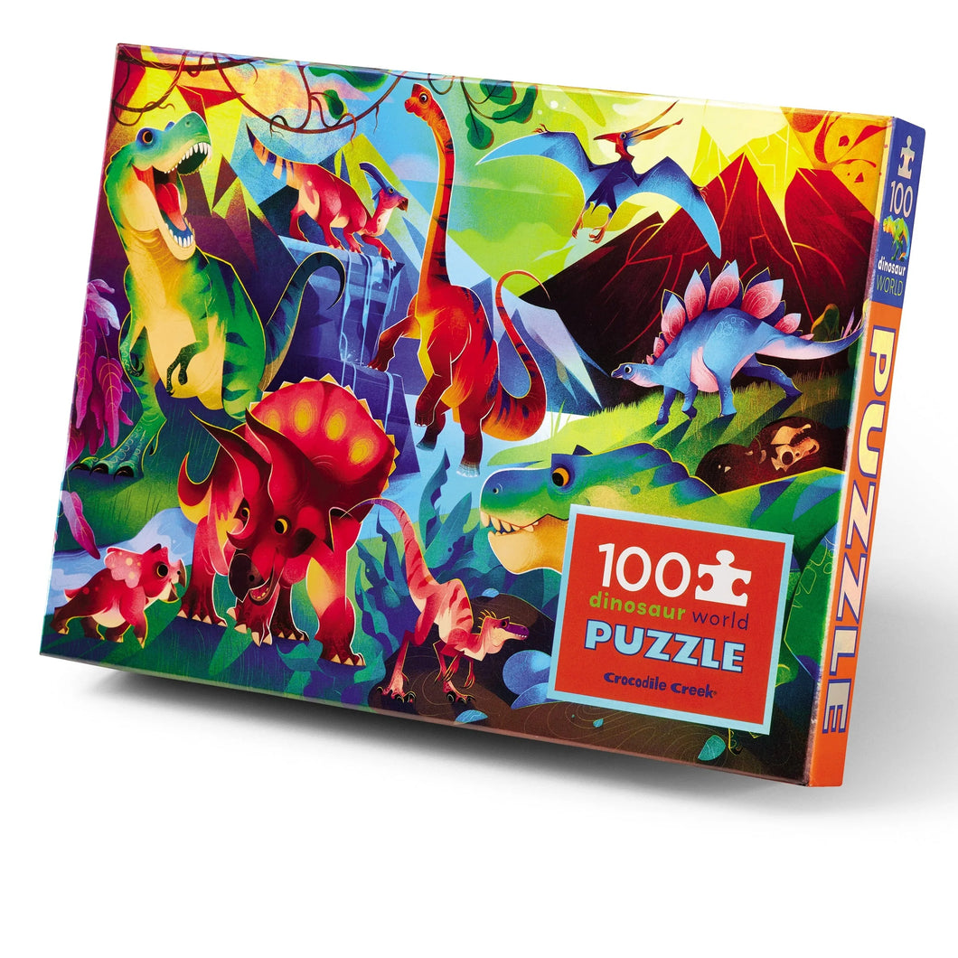 Dinosaur World Holographic Puzzle 100pc