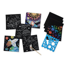 Load image into Gallery viewer, Galaxy Sparkle Scratch Art
