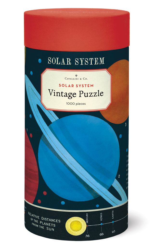 Solar System 1,000pc Puzzle