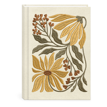 Load image into Gallery viewer, Sunflower Fabric Journal
