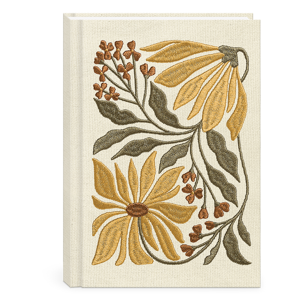 Sunflower Fabric Journal
