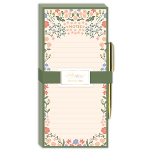 Wildflower Meadow Magnetic Notepads