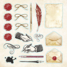 Load image into Gallery viewer, Bibliophilia Ephemera Sticker Book
