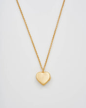Load image into Gallery viewer, Gaia Lily Heart Locket Necklace
