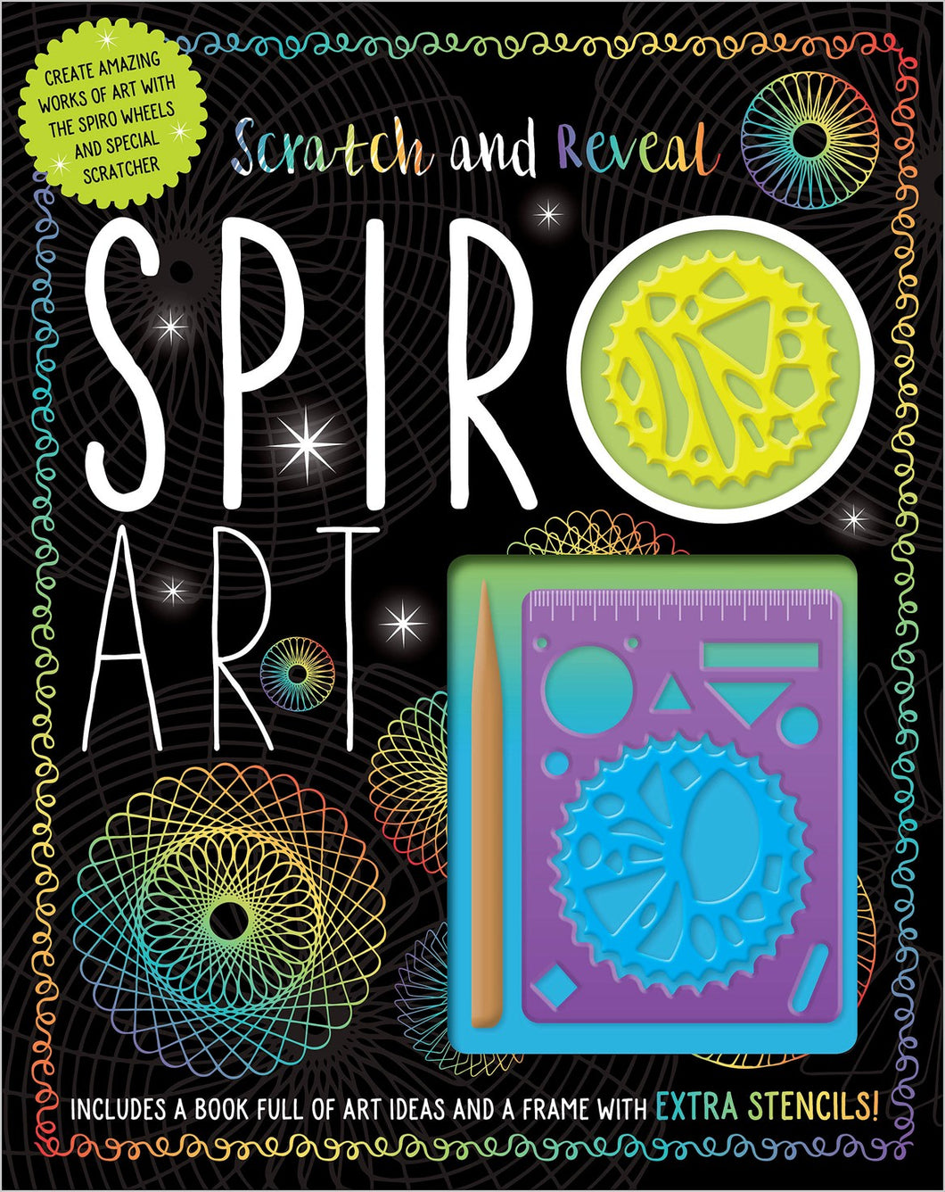 Scratch and Reveal Spiro Art