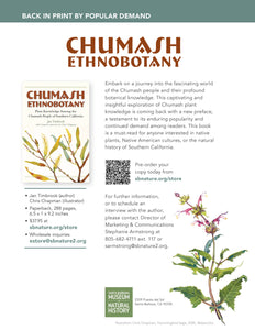 Chumash Ethnobotany: Plant Knowledge Among the Chumash People of Southern California 2nd Edition