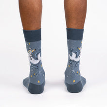 Load image into Gallery viewer, Cosmic Cetacean Men's Crew Socks
