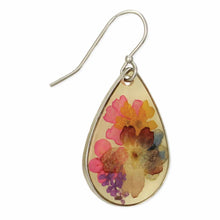 Load image into Gallery viewer, Cottage Floral Multicolor Dried Flower Earrings
