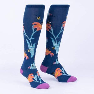 Hmmmmmingbird Knee High Socks