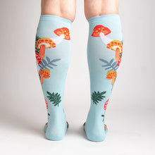 Load image into Gallery viewer, Wonderland Mushrooms Knee High Socks
