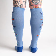Load image into Gallery viewer, Butterfly in the Sky Knee High Socks
