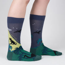 Load image into Gallery viewer, See You Later Men's Crew Socks
